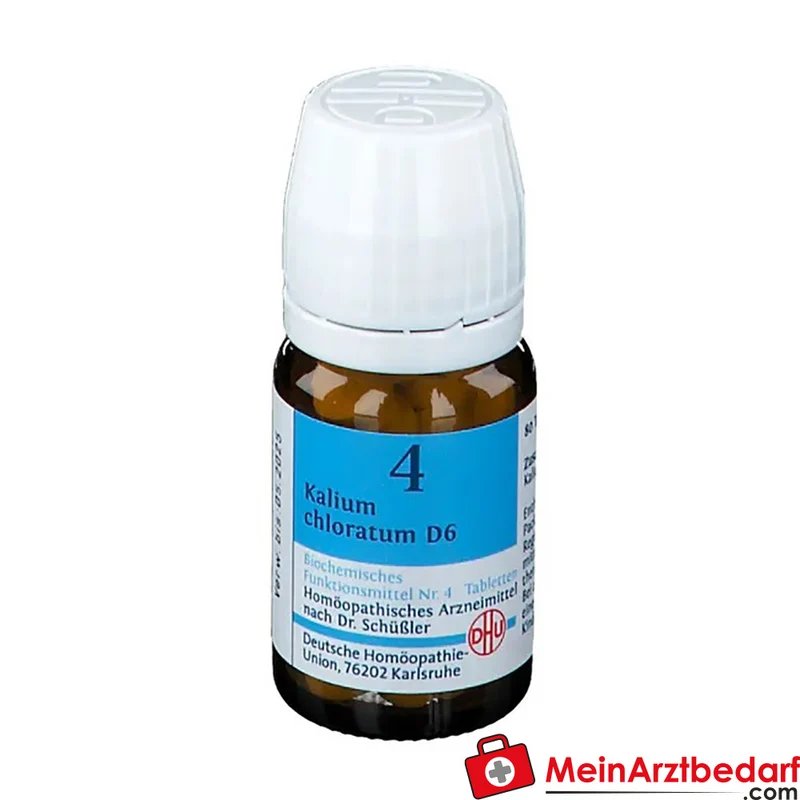 DHU Biochemie 4 Kalium Chloratum D6 Tabletten, 200 St.