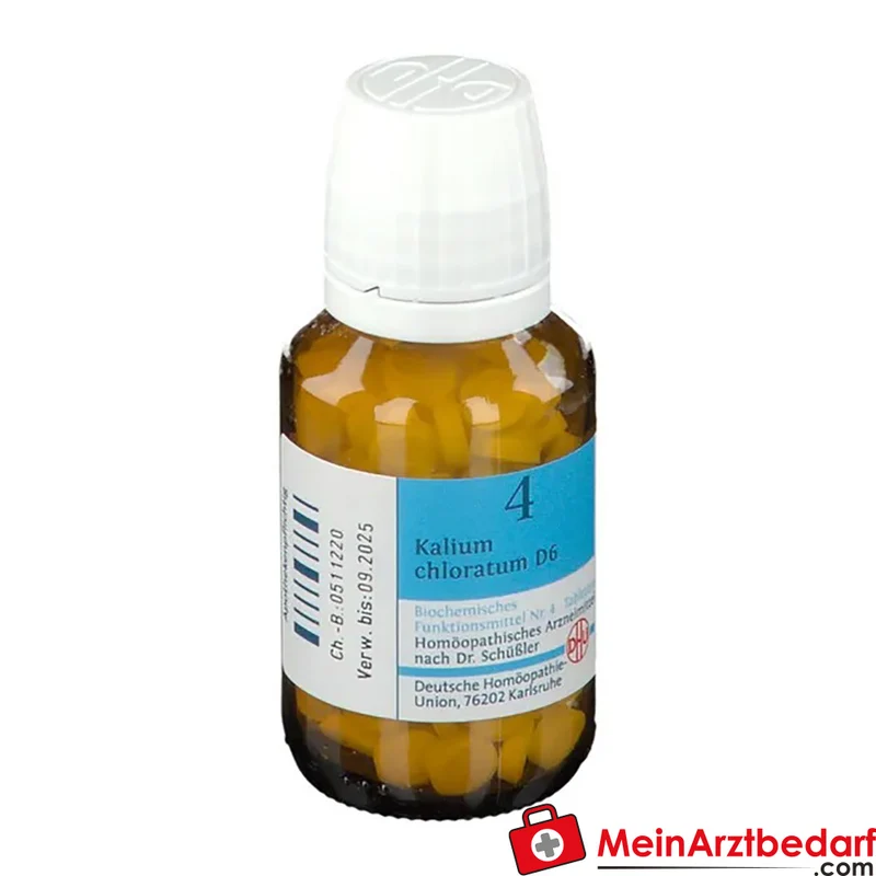 DHU Biochemie 4 Kalium Chloratum D6 Tabletten, 200 St.