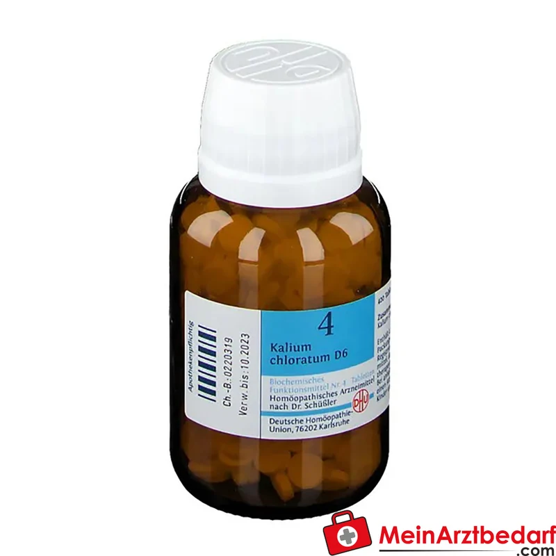 DHU Biochemie 4 Kalium Chloratum D6 Tabletten, 200 St.