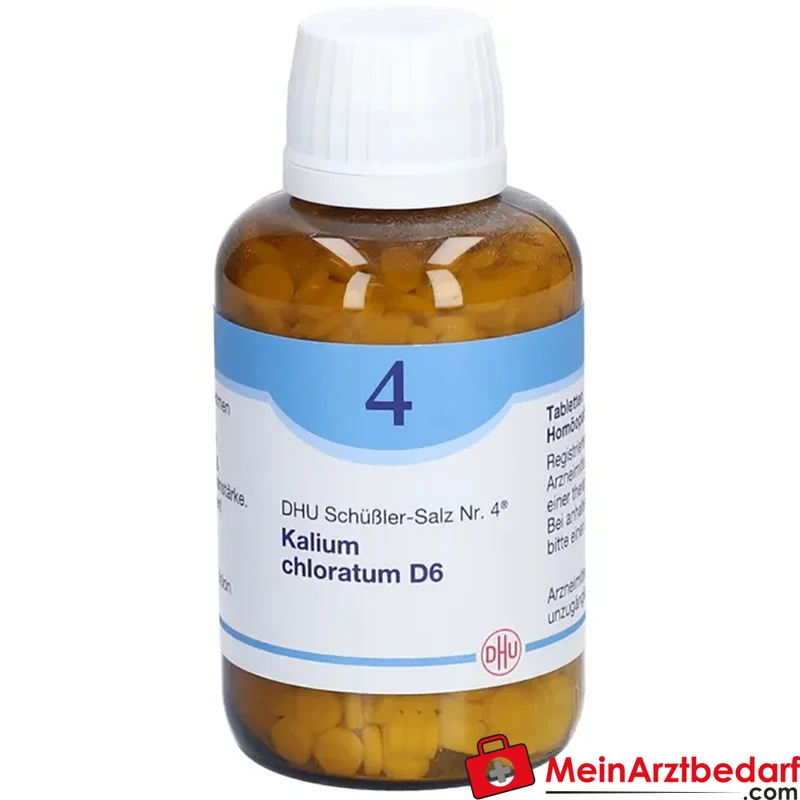 DHU Biochemie 4 Kalium Chloratum D6 Tabletten, 200 St.