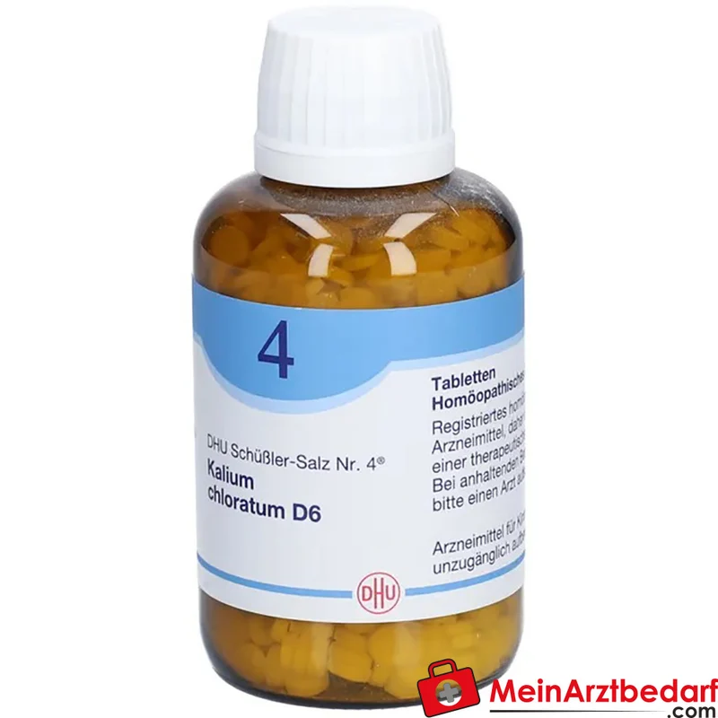DHU Biochemie 4 Kalium Chloratum D6 Tabletten, 200 St.