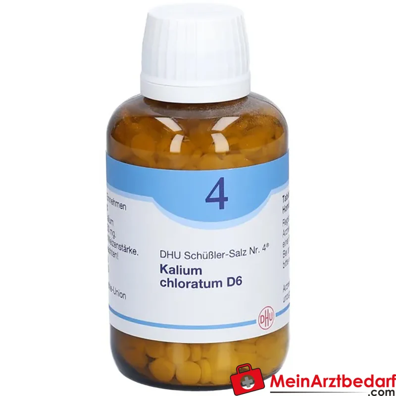 DHU Biochemie 4 Kalium Chloratum D6 Tabletten, 200 St.