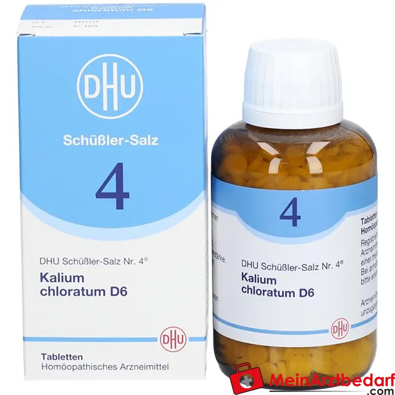 DHU Biochemie 4 Kalium Chloratum D6 Tabletten, 200 St.