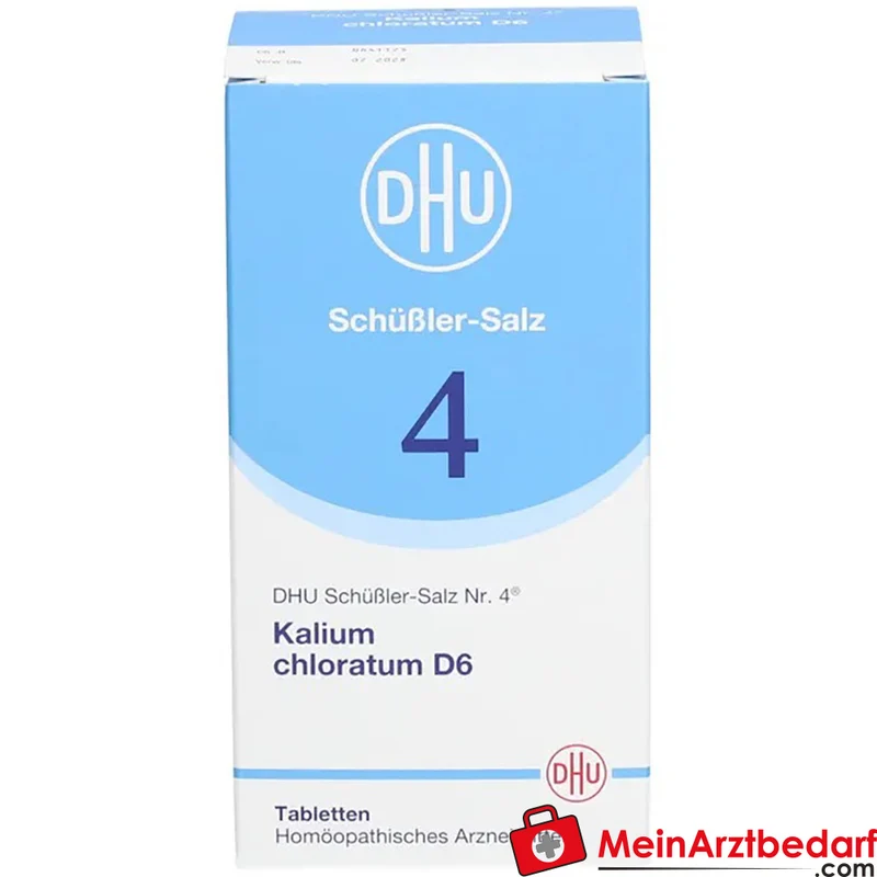 DHU Biochemie 4 Kalium Chloratum D6 Tabletten, 200 St.