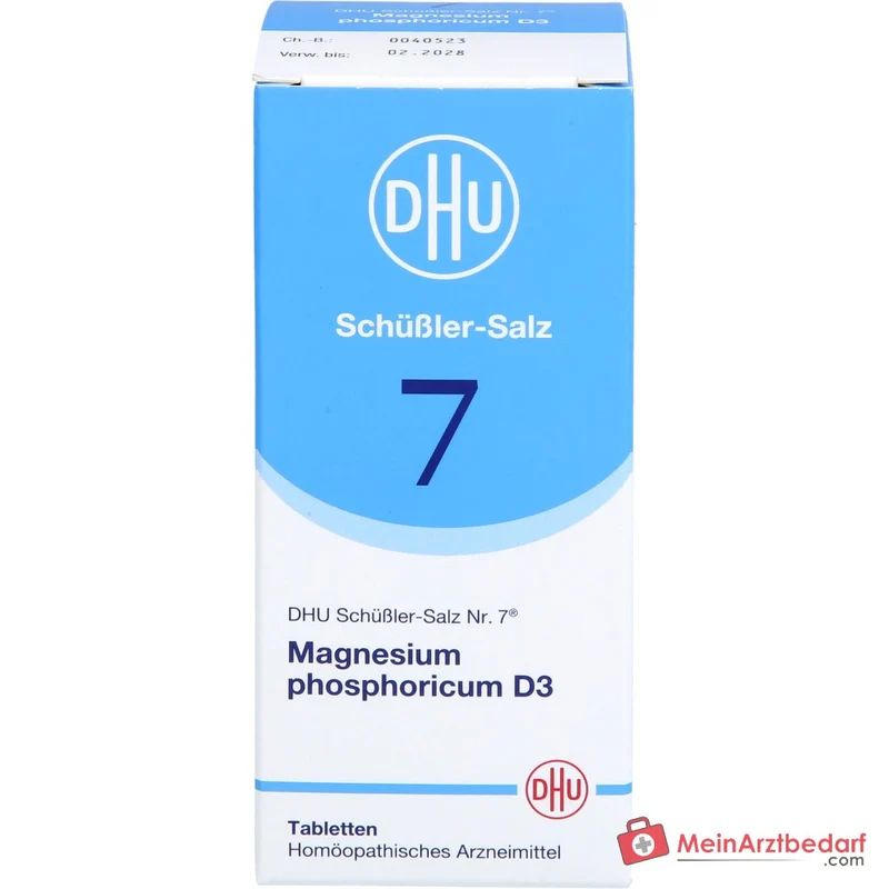 DHU Biochemie 7 Magnesium Phosphoricum D3 Tabletten, 80 St.