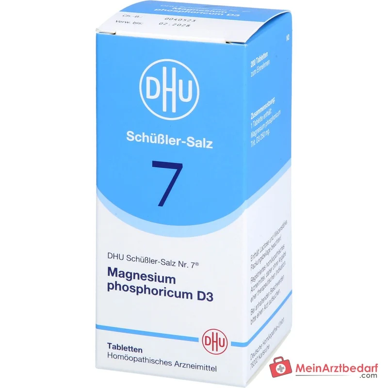 DHU Biochemie 7 Magnesium Phosphoricum D3 Tabletten, 80 St.