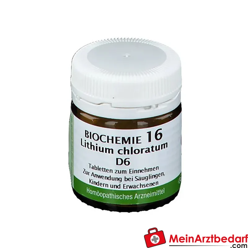 Biochemie 16 Lithium chloratum D6 250 mg Tabletten