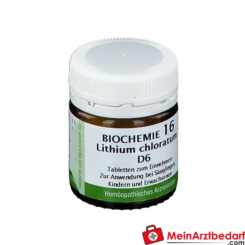 Biochemie 16 Lithium chloratum D6 250 mg Tabletten