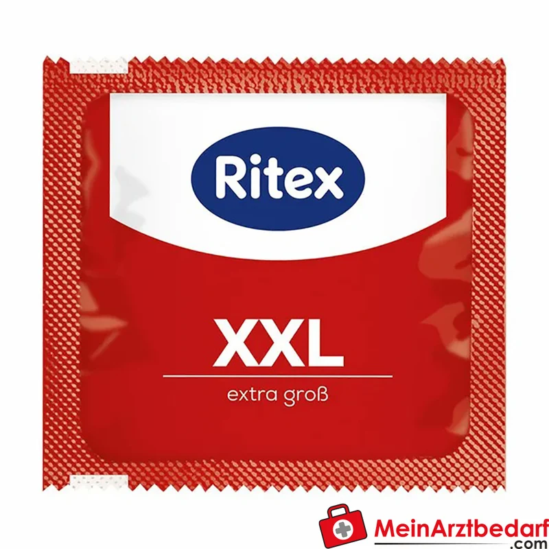 Ritex XXL Kondome 55 mm Breite 200 mm Länge Naturkautschuklatex 8 Stück