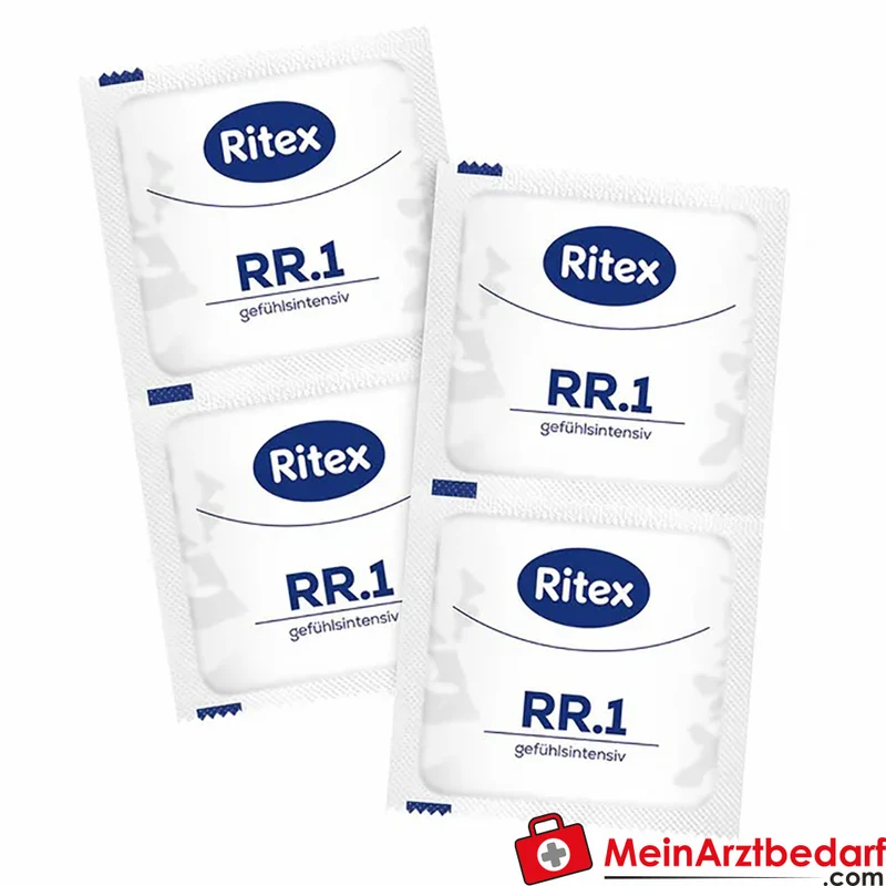 Ritex RR.1 Kondom hauchzart mit gefühlsaktivem Gleitfilm 1 Stück