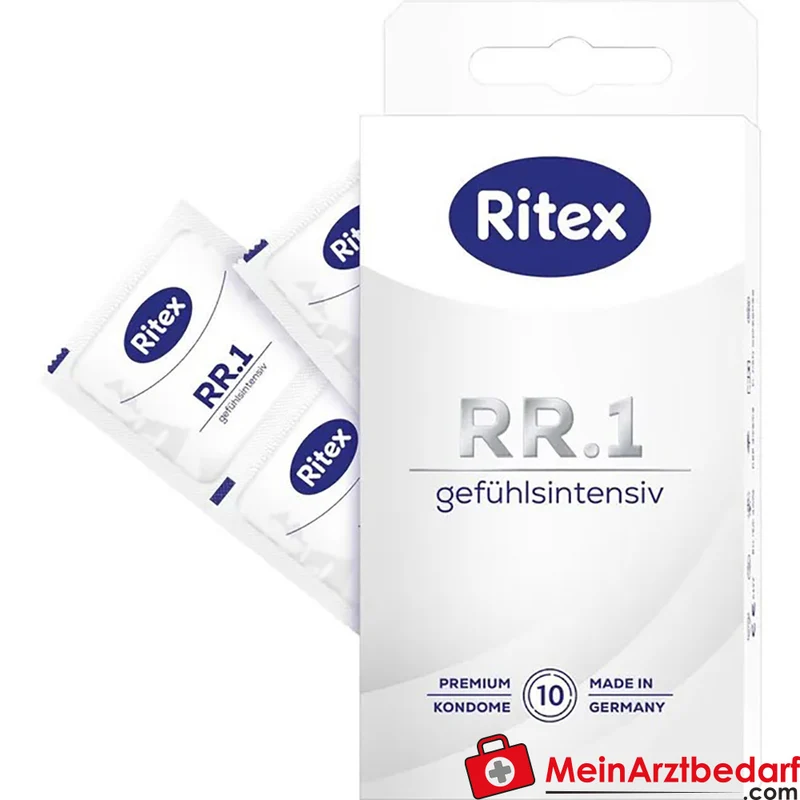 Ritex RR.1 Kondom hauchzart mit gefühlsaktivem Gleitfilm 1 Stück