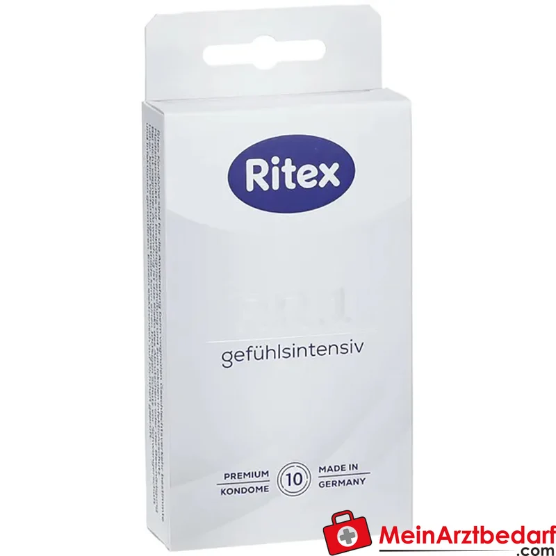 Ritex RR.1 Kondom hauchzart mit gefühlsaktivem Gleitfilm 1 Stück