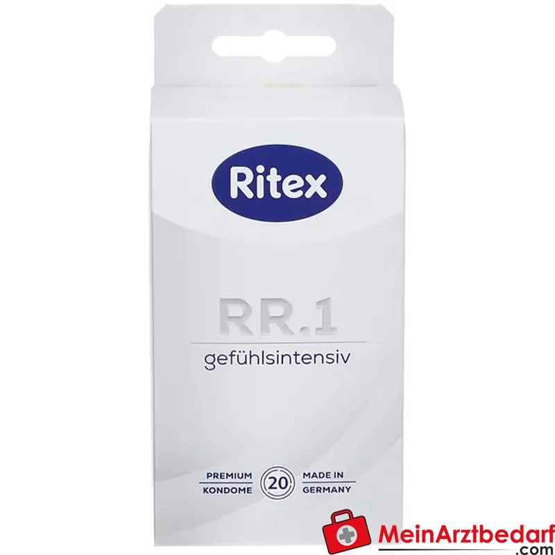 Ritex RR.1 Kondom hauchzart mit gefühlsaktivem Gleitfilm 1 Stück