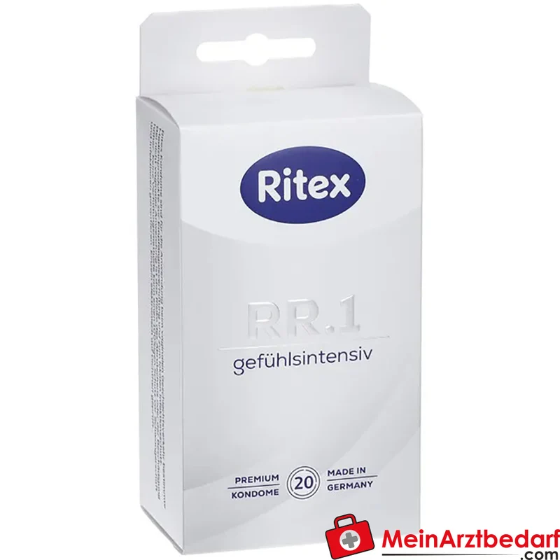 Ritex RR.1 Kondom hauchzart mit gefühlsaktivem Gleitfilm 1 Stück