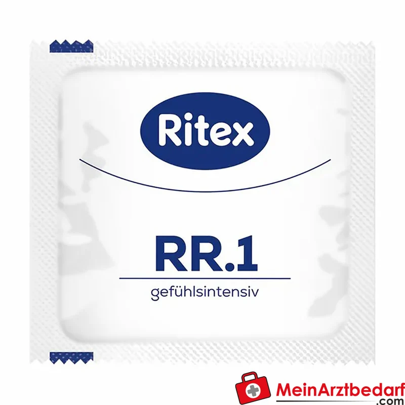 Ritex RR.1 Kondom hauchzart mit gefühlsaktivem Gleitfilm 1 Stück