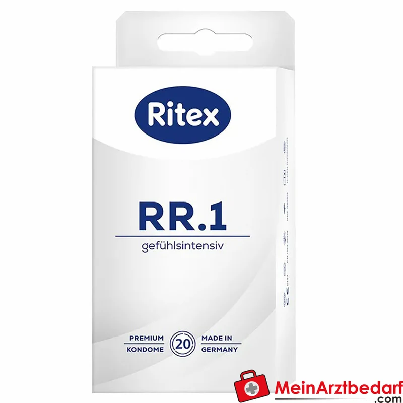 Ritex RR.1 Kondom hauchzart mit gefühlsaktivem Gleitfilm 1 Stück