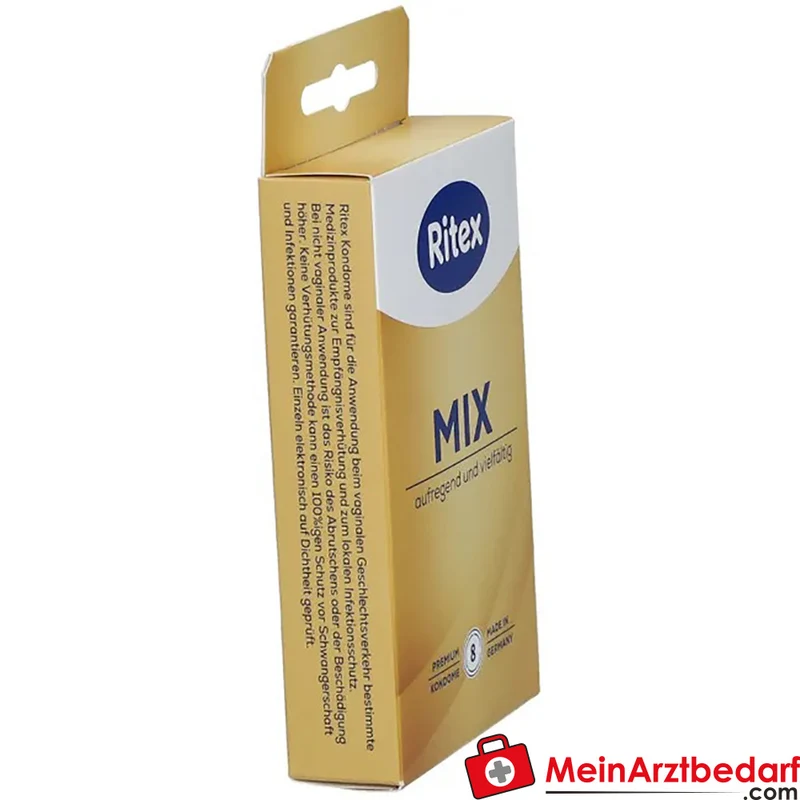 Ritex MIX Kondome, verschiedene Oberflächen, 10 Stück
