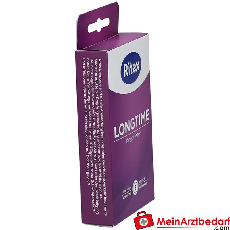 Ritex LONGTIME Kondome Doppel-Ring konturform dermatologisch getestet