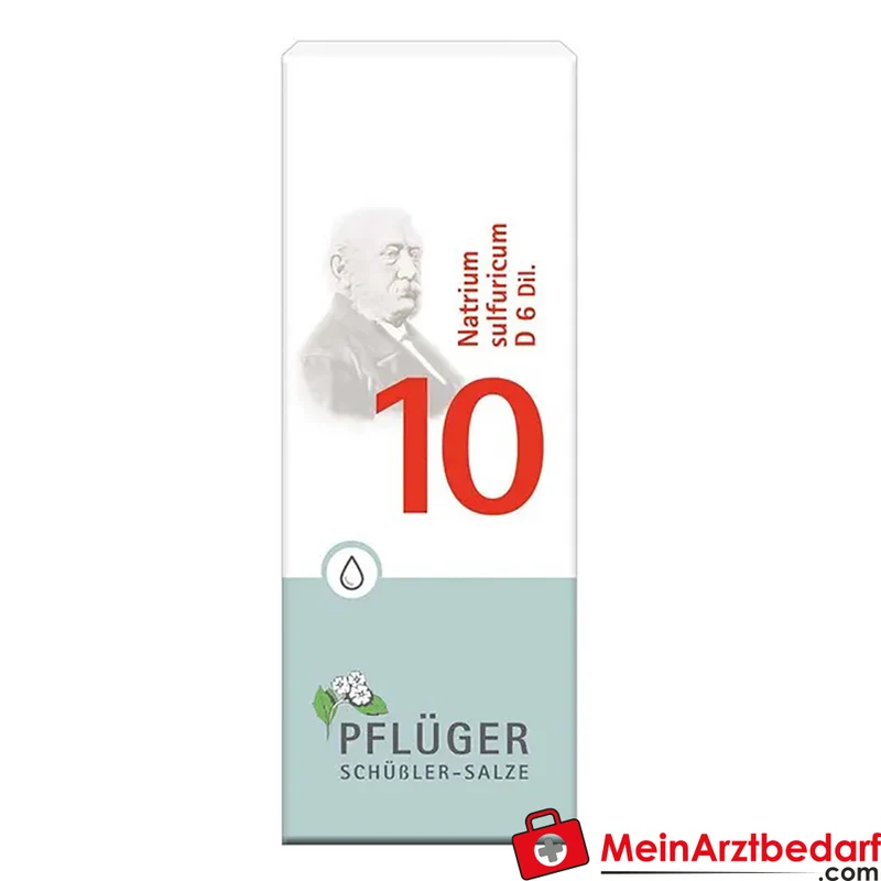 Biochemie Pflüger Nr. 10 Natrium sulfuricum D6 Tropfen