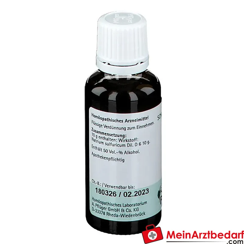 Biochemie Pflüger Nr. 10 Natrium sulfuricum D6 Tropfen
