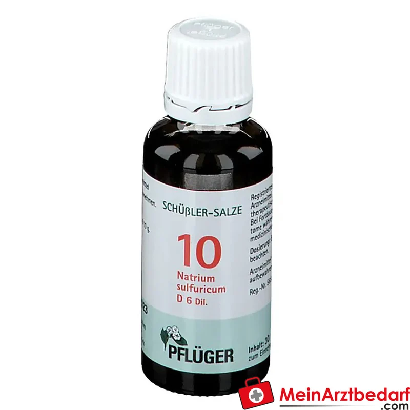 Biochemie Pflüger Nr. 10 Natrium sulfuricum D6 Tropfen