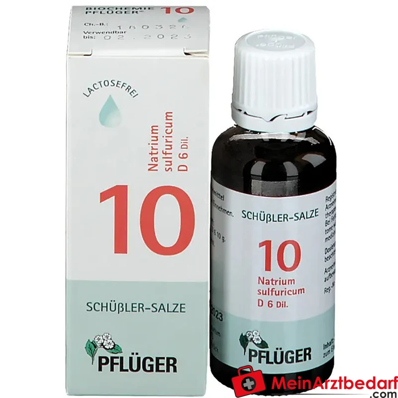 Biochemie Pflüger Nr. 10 Natrium sulfuricum D6 Tropfen