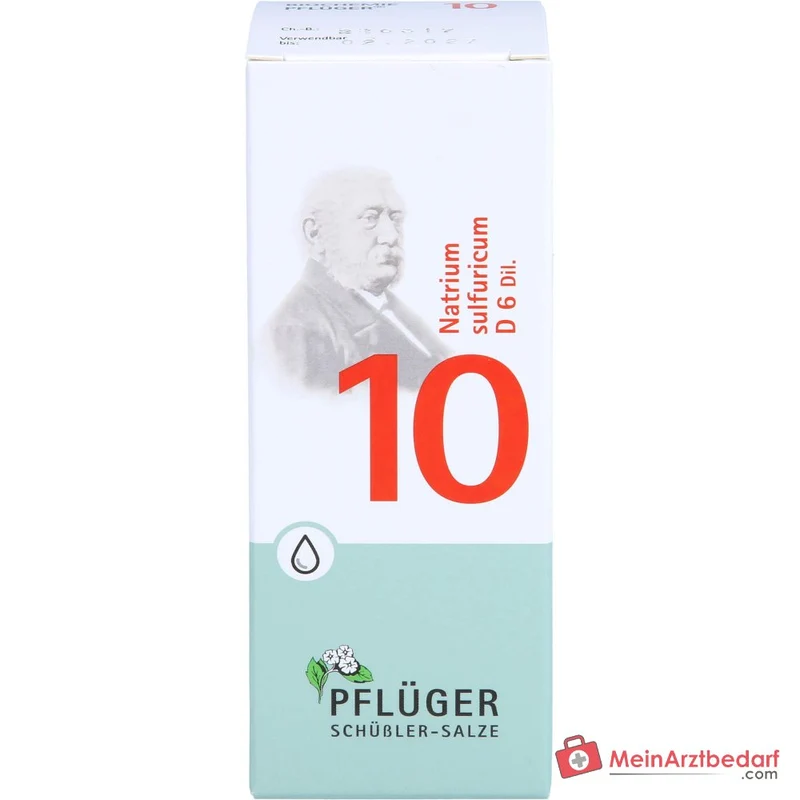 Biochemie Pflüger Nr. 10 Natrium sulfuricum D6 Tropfen
