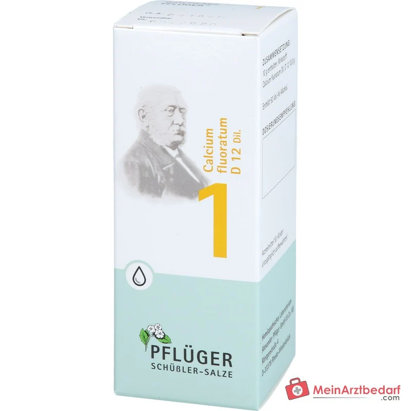 Biochemie Pflüger Nr. 1 Calcium fluoratum D12 Tropfen, 100 ml