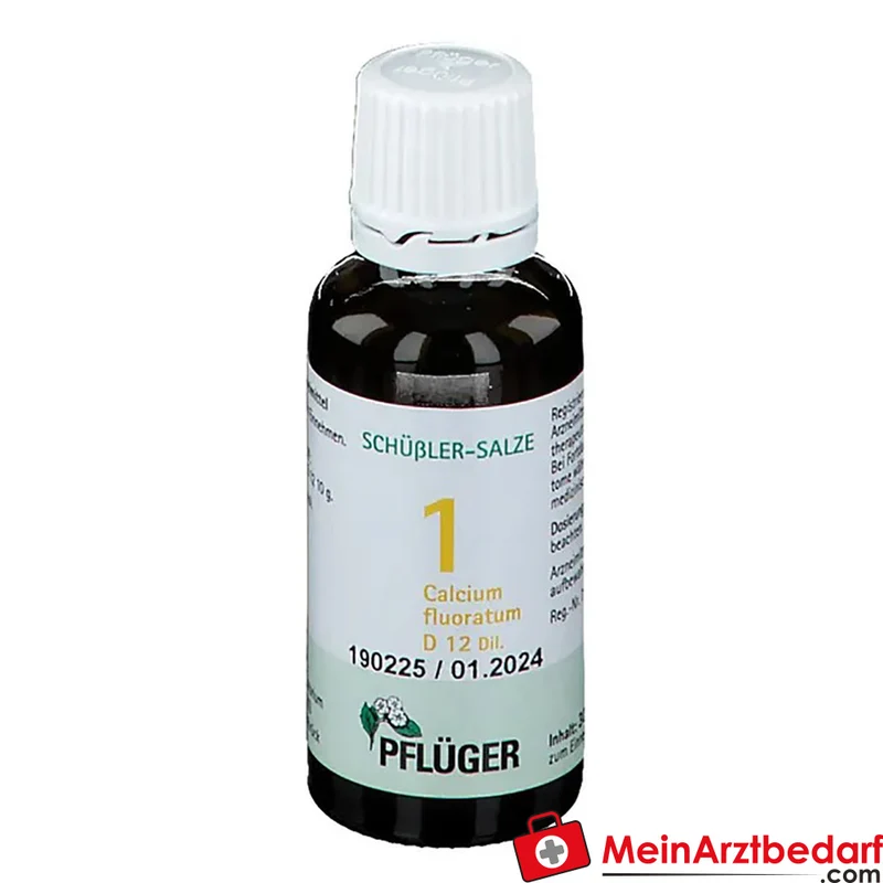 Biochemie Pflüger Nr. 1 Calcium fluoratum D12 Tropfen, 100 ml