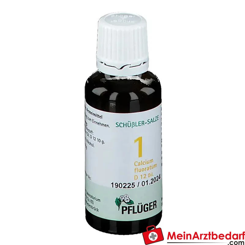 Biochemie Pflüger Nr. 1 Calcium fluoratum D12 Tropfen, 100 ml
