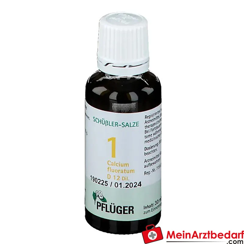 Biochemie Pflüger Nr. 1 Calcium fluoratum D12 Tropfen, 100 ml