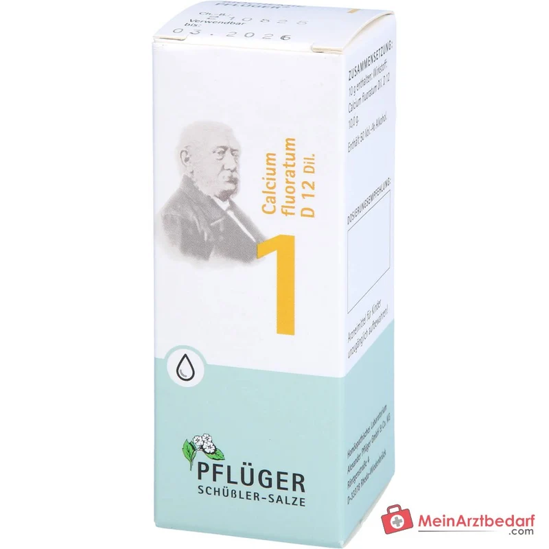 Biochemie Pflüger Nr. 1 Calcium fluoratum D12 Tropfen, 100 ml