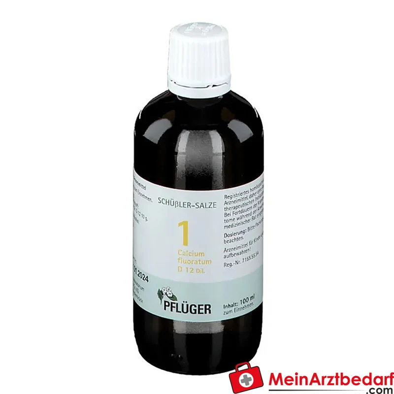 Biochemie Pflüger Nr. 1 Calcium fluoratum D12 Tropfen, 100 ml
