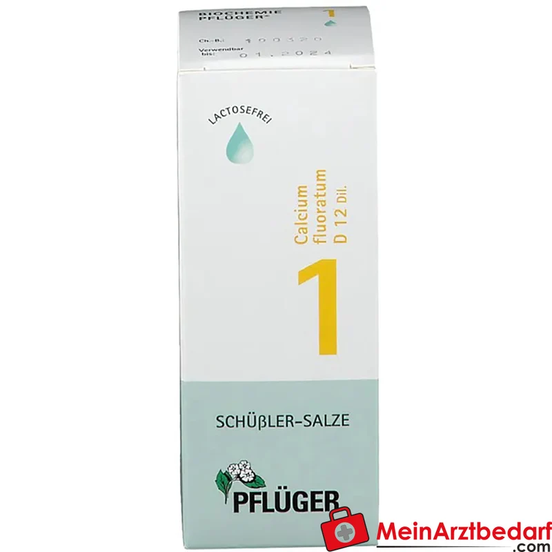 Biochemie Pflüger Nr. 1 Calcium fluoratum D12 Tropfen, 100 ml