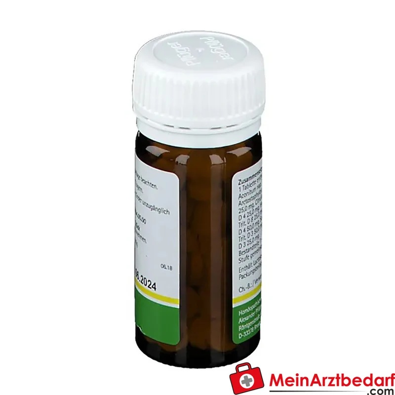Pflüger Pflügerplex Uva ursi 358 Aconitum napellus / Arctostaphylos uva-ursi / Colocynthis / Hydrargyrum bichloratum / Lytta vesicatoria / Solanum dulcamara / Thuja occidentalis Tabletten, 100 St.