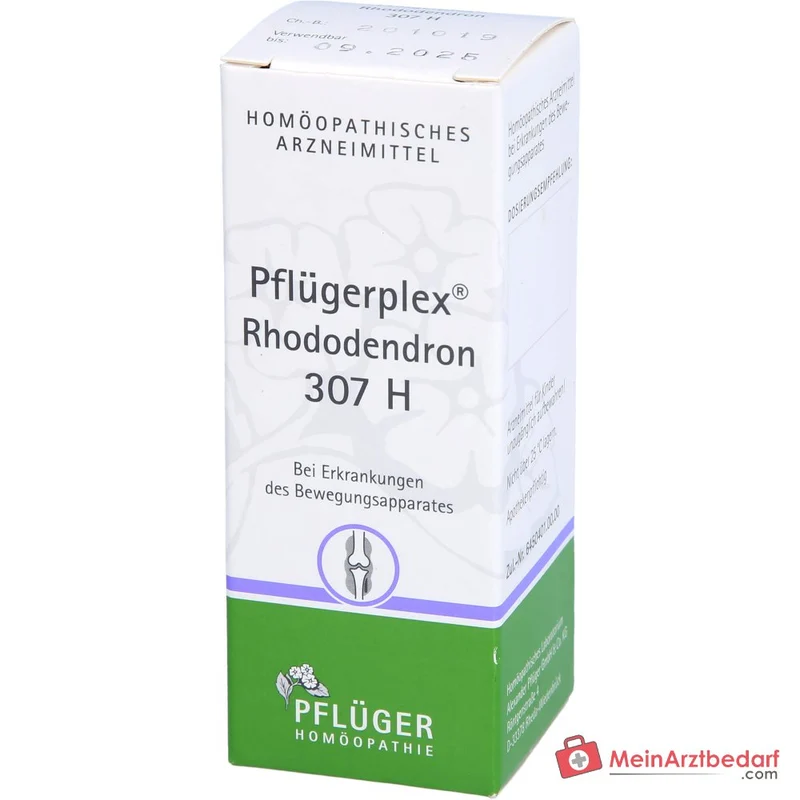 Pflüger Pflügerplex Rhododendron 307 H Acidum silicicum / Bryonia / Chelidonium majus / Filipendula ulmaria / Guajacum / Rhododendron / Thuja occidentalis Tabletten, 100 St.