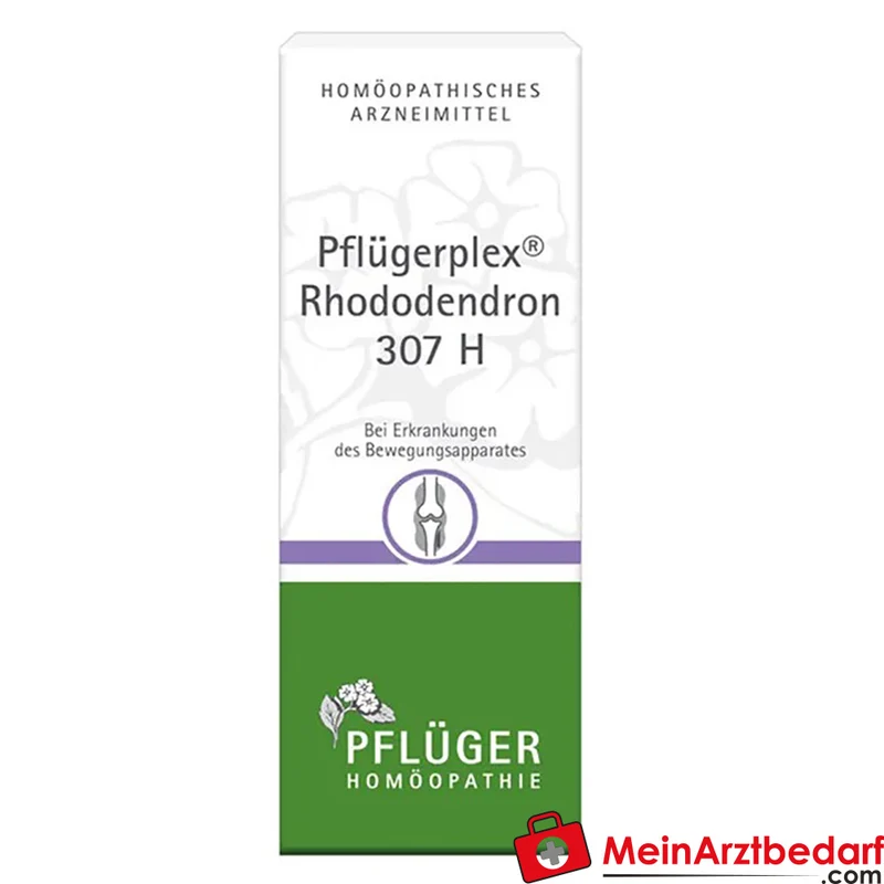 Pflüger Pflügerplex Rhododendron 307 H Acidum silicicum / Bryonia / Chelidonium majus / Filipendula ulmaria / Guajacum / Rhododendron / Thuja occidentalis Tabletten, 100 St.