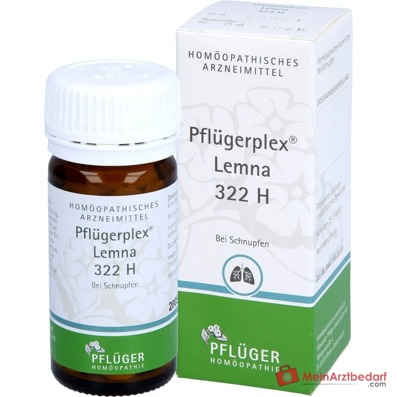 Pflügerplex Lemna 322 H Tabletten 100 St (Teucrium marum, Thuja occidentalis, Sanguinaria canadensis)