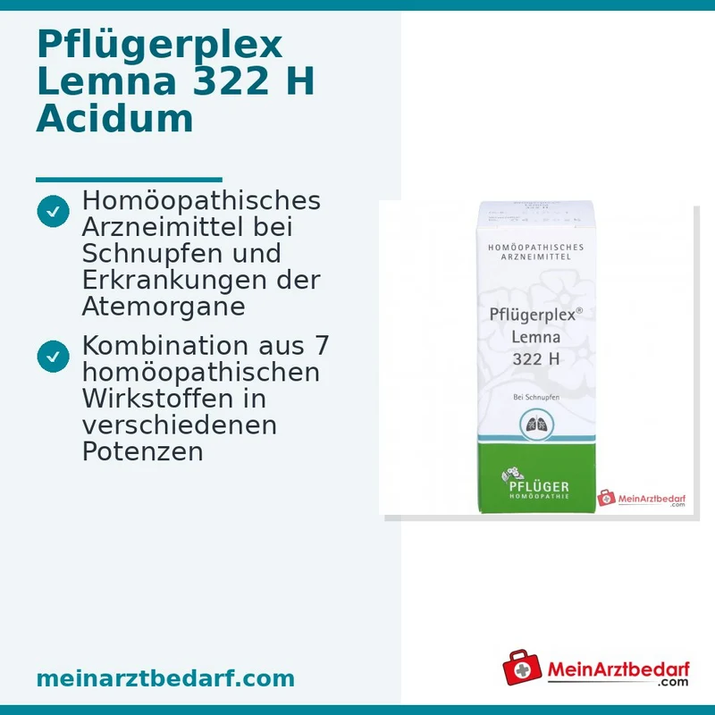 Pflügerplex Lemna 322 H Tabletten 100 St (Teucrium marum, Thuja occidentalis, Sanguinaria canadensis)