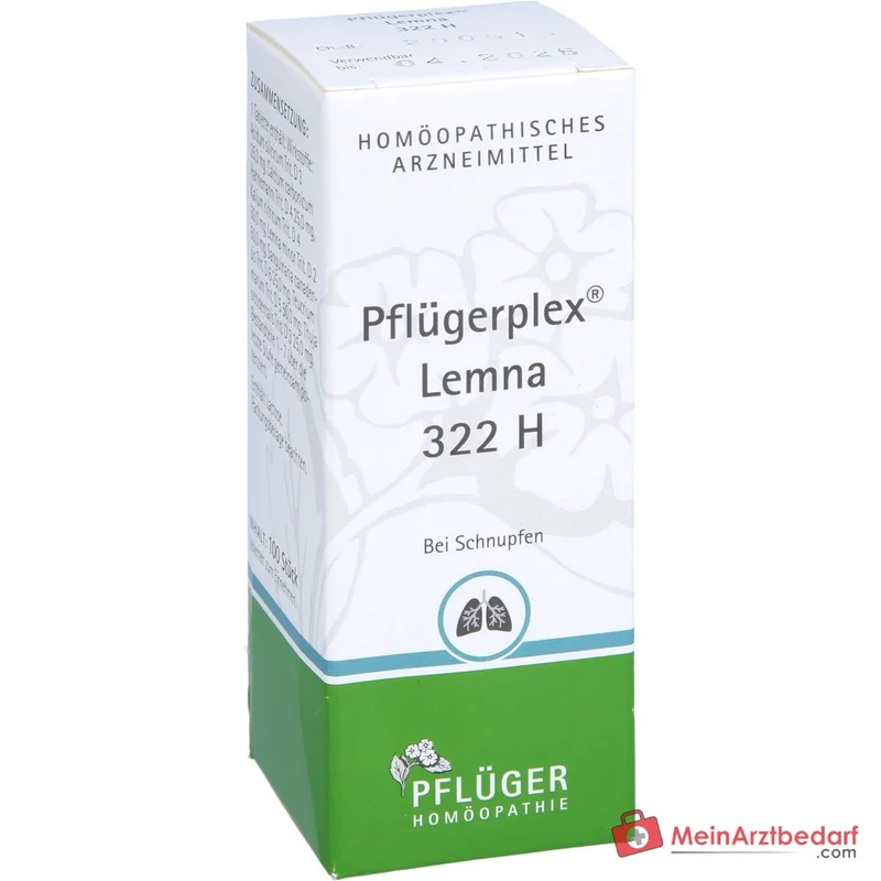 Pflügerplex Lemna 322 H Tabletten 100 St (Teucrium marum, Thuja occidentalis, Sanguinaria canadensis)