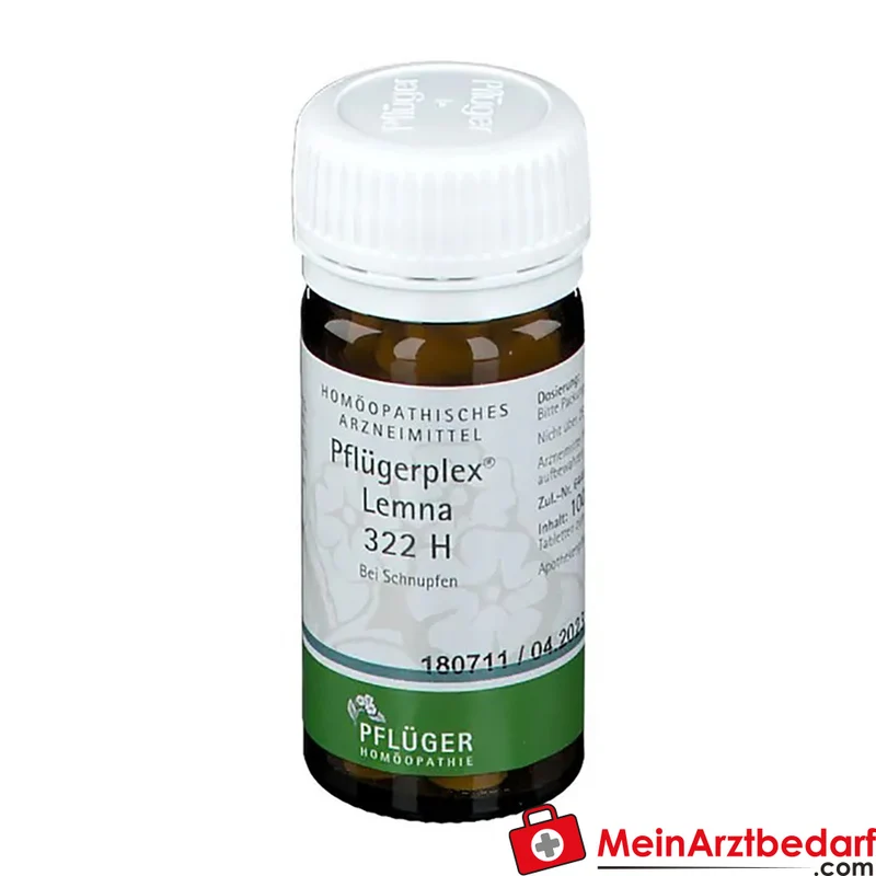 Pflügerplex Lemna 322 H Tabletten 100 St (Teucrium marum, Thuja occidentalis, Sanguinaria canadensis)