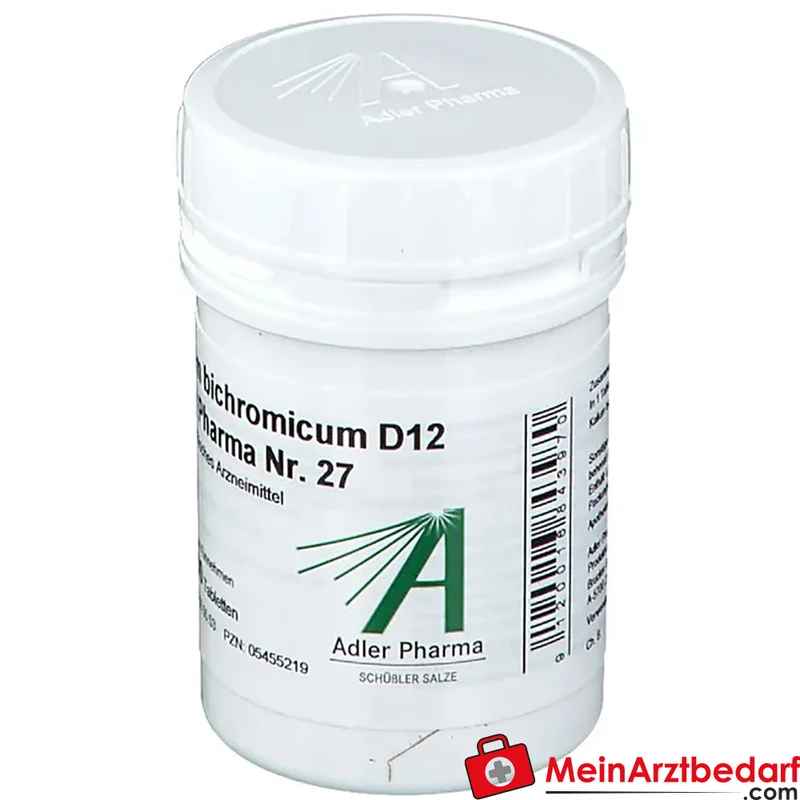 Adler Pharma Kalium bichromicum D12 250 mg Tabletten Nr. 27