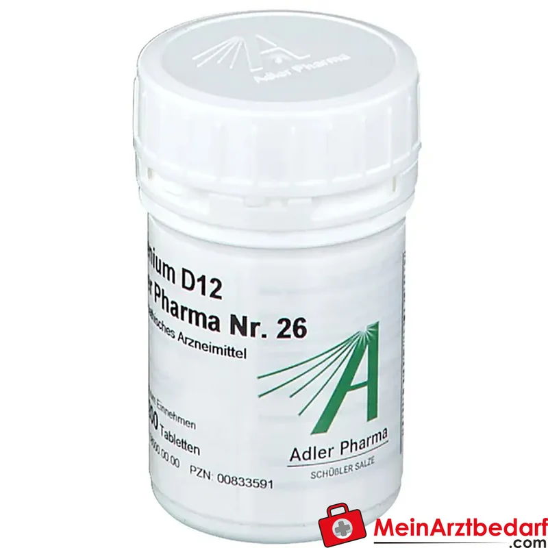 Adler Pharma Selenium D12 Nr. 26 250 mg Tabletten