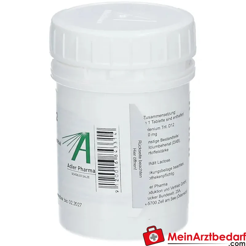 Adler Pharma Selenium D12 Nr. 26 250 mg Tabletten
