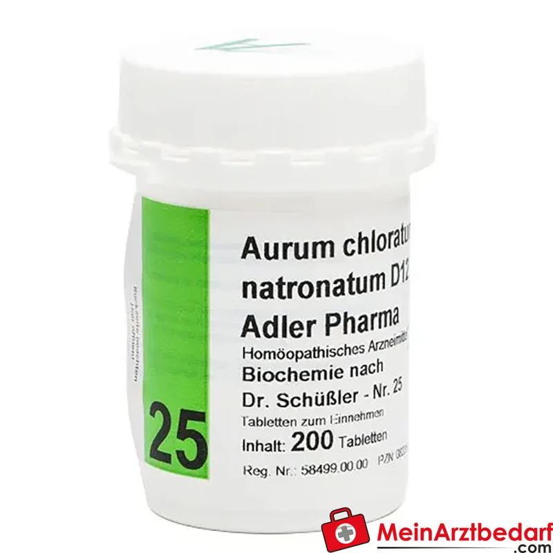 Adler Pharma Aurum chloratum natronatum D12 Tabletten 250 mg