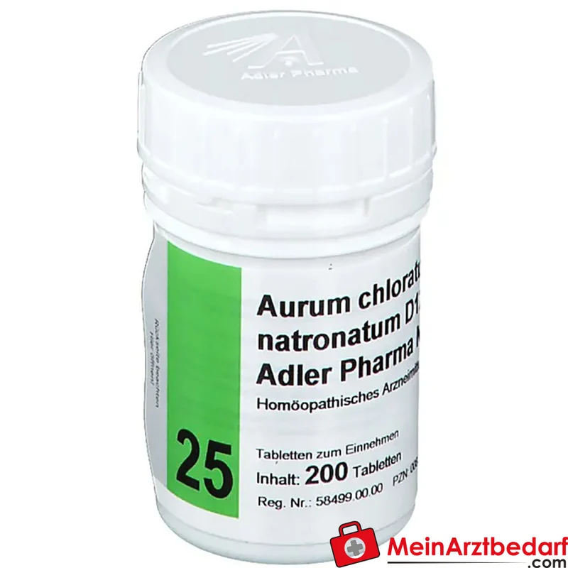 Adler Pharma Aurum chloratum natronatum D12 Tabletten 250 mg