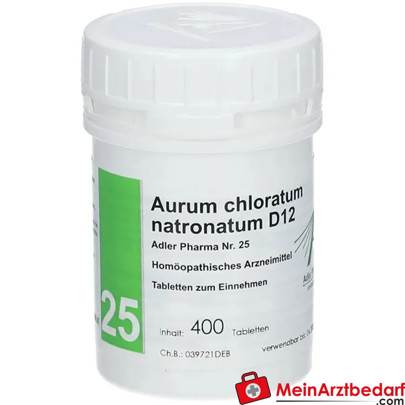 Adler Pharma Aurum chloratum natronatum D12 Tabletten 250 mg