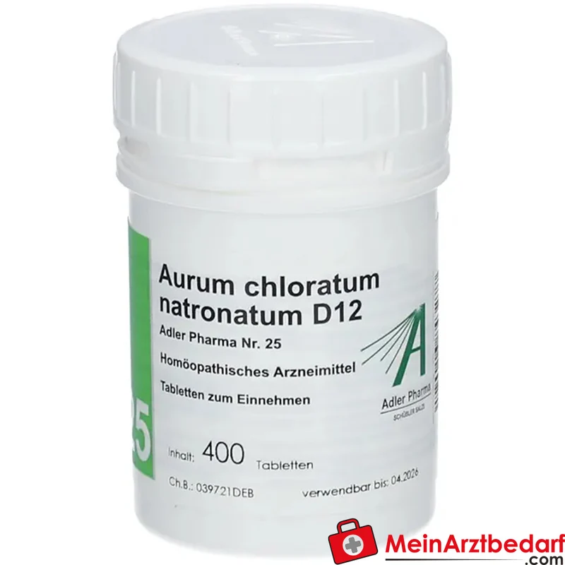 Adler Pharma Aurum chloratum natronatum D12 Tabletten 250 mg