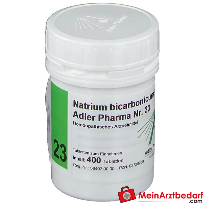 Adler Pharma Natrium bicarbonicum D12 250 mg Tabletten Nr. 23