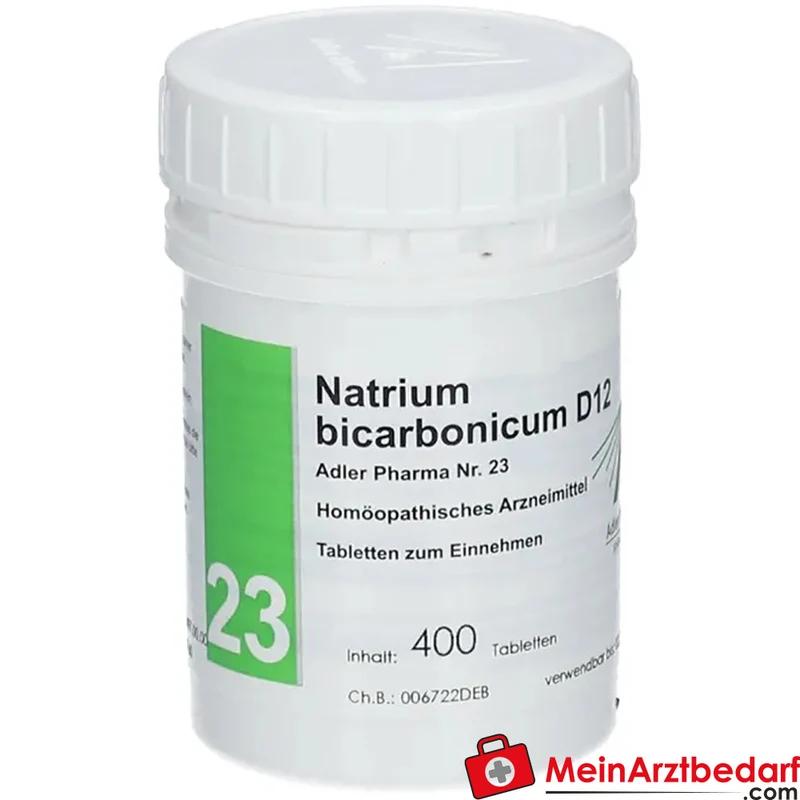 Adler Pharma Natrium bicarbonicum D12 250 mg Tabletten Nr. 23